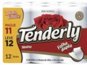 Papel Higiênico Tenderly Folha Dupla Neutro 12x30m