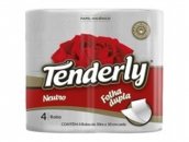 Papel Higiênico Tenderly Folha Dupla Neutro 4x30m